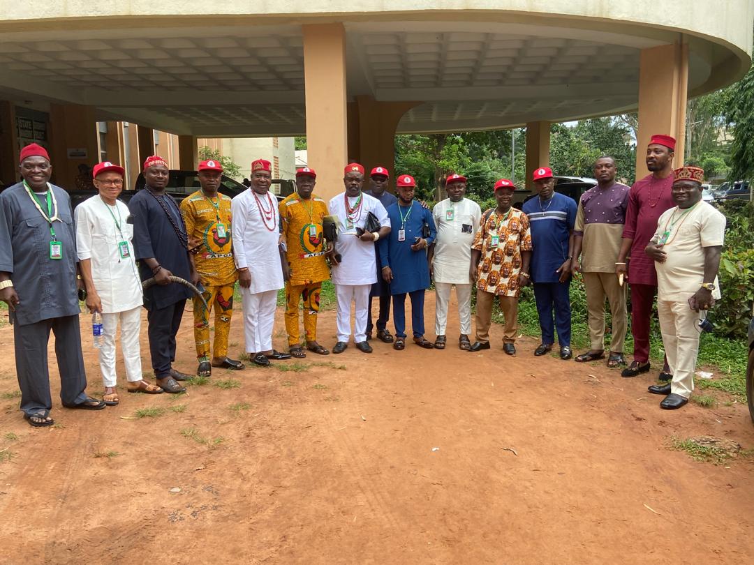 Cross-section of the members of the Virtues of Ogbogwu, Onitsha