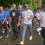 Cross-section of participants during the 12th edition of the Stanbic IBTC Together4ALimb Walk held recently in Lagos.