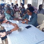 Beneficiaries at the free Medical outreach organised by The Old Path Revival Commission, Oshodi, as part of activities for its 2026 Annual Women’s Convention last week in Lagos.