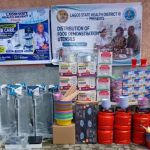 Some Medical and Nutrition equipment distributed at the Igbo - Efon Primary Healthcare Centre, (PHC), Igbo - Efon, Eti - Osa Local Government Area recently.